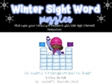 Winter Sight Words for Kindergarten and First Grade