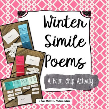 Preview of Winter Simile Poems (freebie)