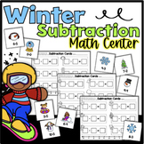 Winter Subtraction Center Activity Kindergarten