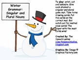 Winter Singular and Plural Nouns