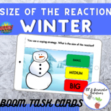 Winter Size of the Reaction - BOOM CARDS DIGITAL
