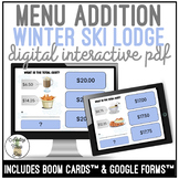 Winter Ski Lodge Addition Digital Interactive Activity