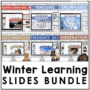 Preview of Winter Slides Bundle