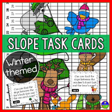Slope Task Cards with a Winter Theme