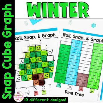 Preview of Kindergarten 1st Grade Winter Graphing Activities and Games