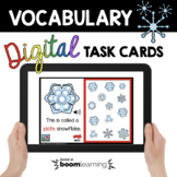 Winter Snow Science Vocabulary - Phases of Water - Snowflakes