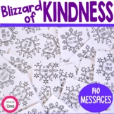 Winter Snowflake Kindness Club Project - Classroom Kindness Cards