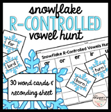 Winter Phonics Snowflake R-Controlled Vowel Sort