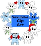 Winter Snowflakes Clip art