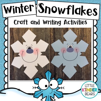 Preview of Winter | Snowflake Craft | Poems & Writing Activities