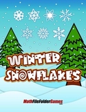 Winter Snowflakes {Geometry Activity}