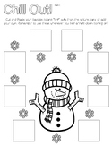 Winter Snowman Coping Skills Calm Down activity