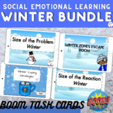 Winter Social Emotional Learning BOOM DECK BUNDLE