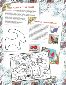 Winter Solstice / Holiday Activity Packet by La Paloma | TpT