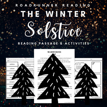 Preview of Winter Solstice Reading Passage & Comprehension Activities Middle / High School