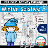 Winter Solstice Worksheets | Winter Math & ELA Worksheets 