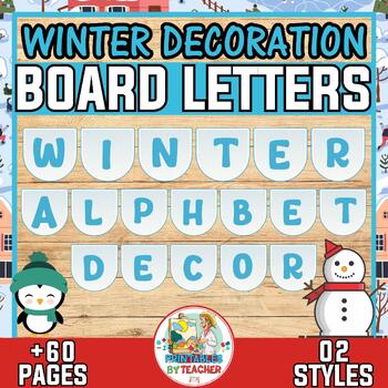 Preview of Winter Solstice bulletin board | bulletin board letters - classroom decoration