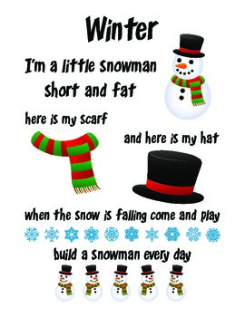 Download Winter Song By Danielle And Tommy S Speech Stuff Tpt