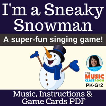 Download Winter Song Game Snowman Activity Lead Sheet And Game Cards Printable Pdf