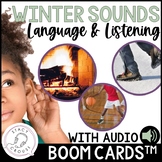 Winter Language & Listening Activity Speech Therapy BOOM C