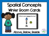 Winter Spatial Concepts BOOM CARDS™ (Above, Below, Beside)