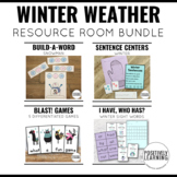 Winter Special Education Bundle for Small Reading Groups a