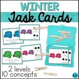 Special Education Winter Activities Task Boxes - Basic Con