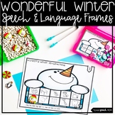 Winter Speech Therapy: No Prep Articulation and Language