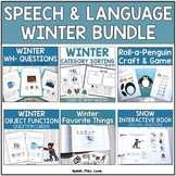 Winter Speech and Language Activities - January February S