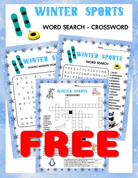 Word search winter clothing