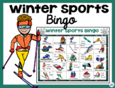Winter Sports Bingo - PE in the Classroom, Indoor Recess &
