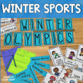 Winter Sports Bulletin Board Mini Research Kit | Library B