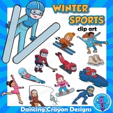 Winter Sports Clip Art Kids