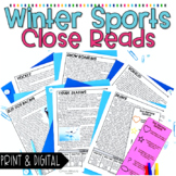 Winter Sports Close Reading Passages