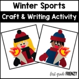 Winter Sports Craft | Winter Sports Writing Activity