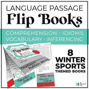 Preview of Winter Sports Language Passages for Vocabulary, Idioms, and Inferencing 