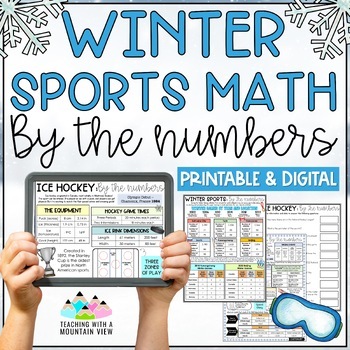 Preview of Winter Math By the Numbers Activity