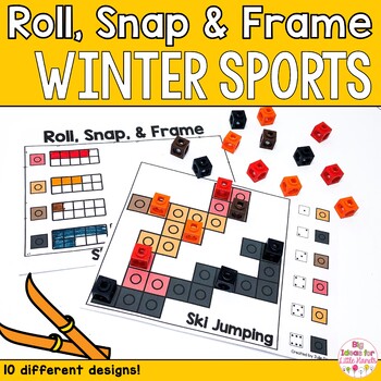 Preview of Winter Olympic Games Math Centers | Winter Sports Activities