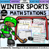 Winter Sports Math Stations - Beijing 2022