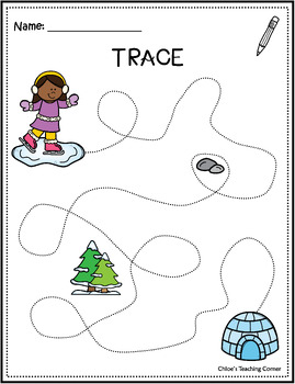 winter sports multi subject worksheets for preschool tpt