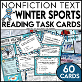 Winter Sports Nonfiction Reading Task Cards