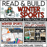 Winter Sports Reading and STEM Bundle