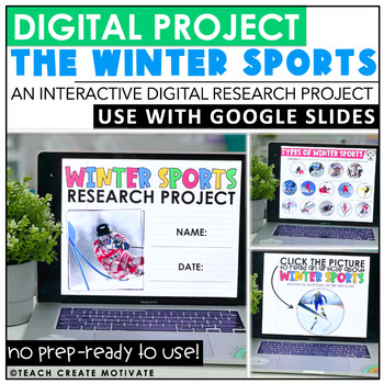 Preview of Winter Sports Research Project - Winter Games - Olympics