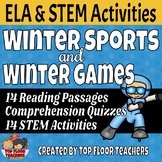 Winter Sports and Winter Games Activity Bundle