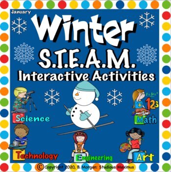 Preview of Winter. Stem and STEAM Interactive Activities.