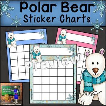 Winter Sticker Charts, BUNDLE