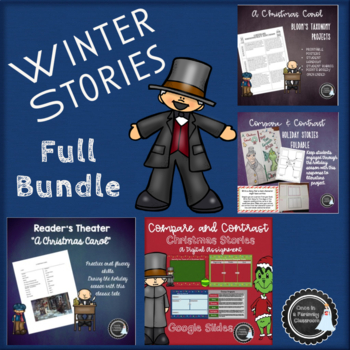 Preview of Winter Stories Bundle - A Christmas Carol