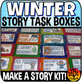 Winter Stories Fine Motor Task Boxes 4 x 6 Hands On Activi