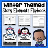 Winter Story Elements Flip Book