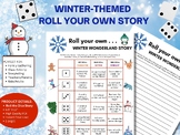 Winter Story Game, Roll the Dice Story, Creative Storytell